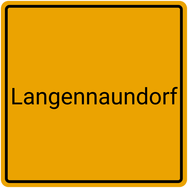 Meldebestätigung Langennaundorf