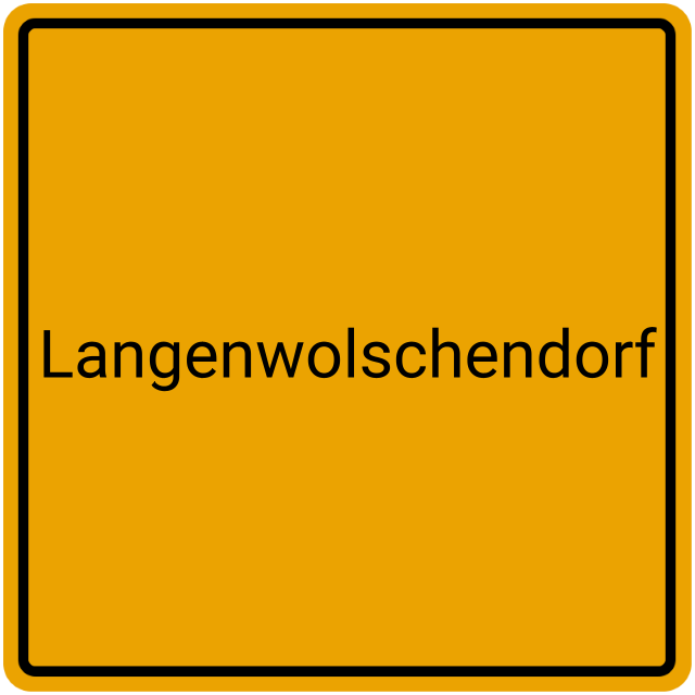 Meldebestätigung Langenwolschendorf