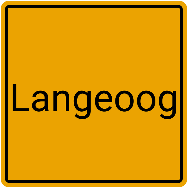 Meldebestätigung Langeoog