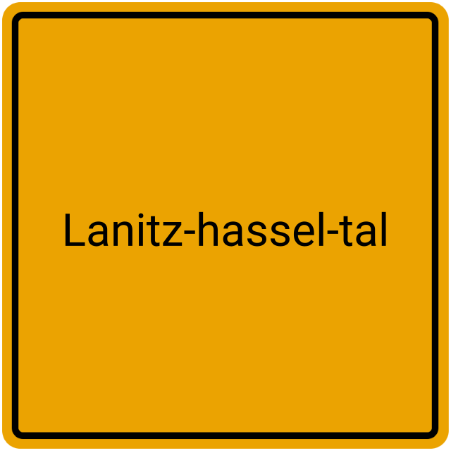 Meldebestätigung Lanitz-Hassel-Tal