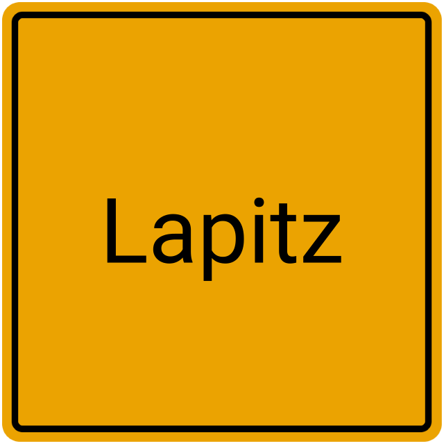 Meldebestätigung Lapitz