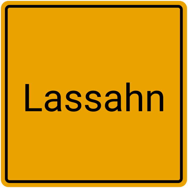 Meldebestätigung Lassahn