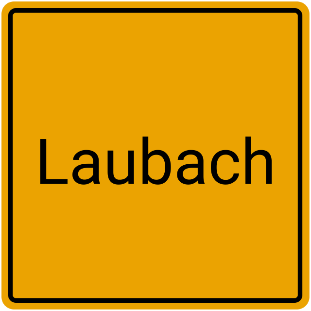 Meldebestätigung Laubach