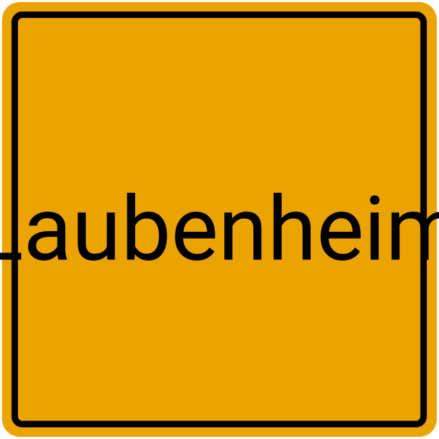 Meldebestätigung Laubenheim