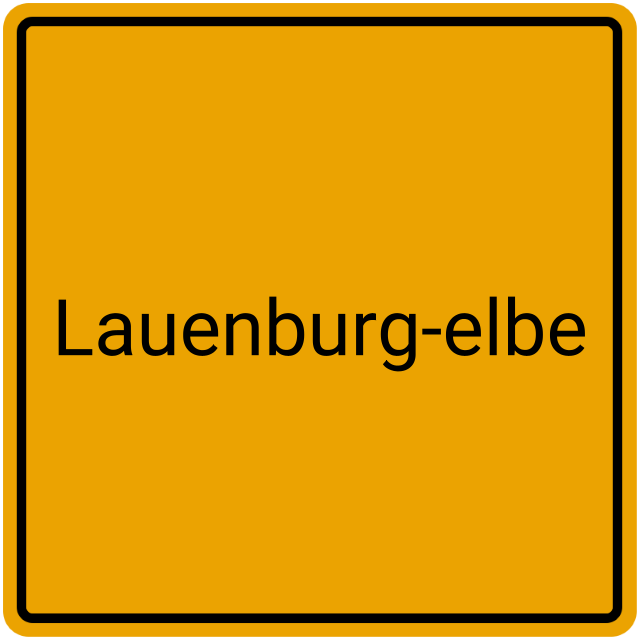 Meldebestätigung Lauenburg-Elbe