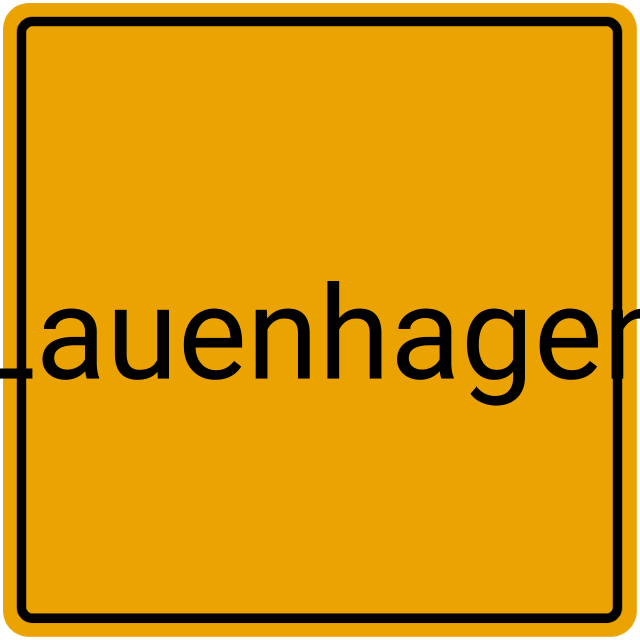 Meldebestätigung Lauenhagen