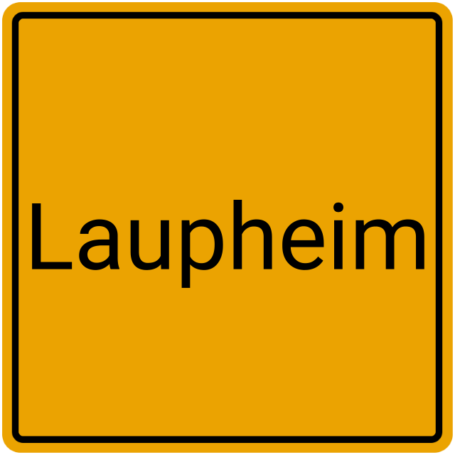 Meldebestätigung Laupheim