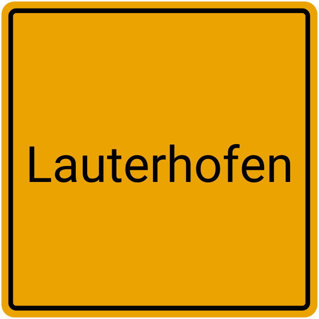 Meldebestätigung Lauterhofen