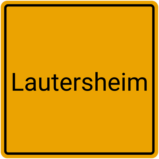 Meldebestätigung Lautersheim