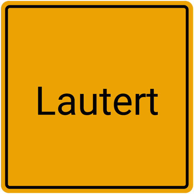 Meldebestätigung Lautert