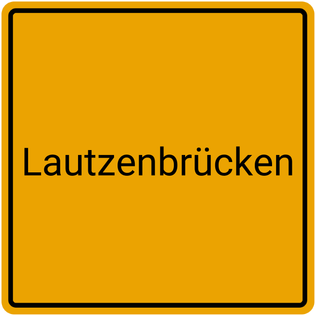 Meldebestätigung Lautzenbrücken