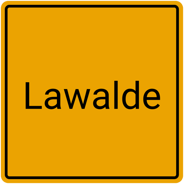 Meldebestätigung Lawalde