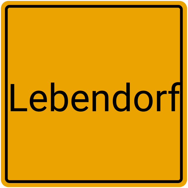 Meldebestätigung Lebendorf