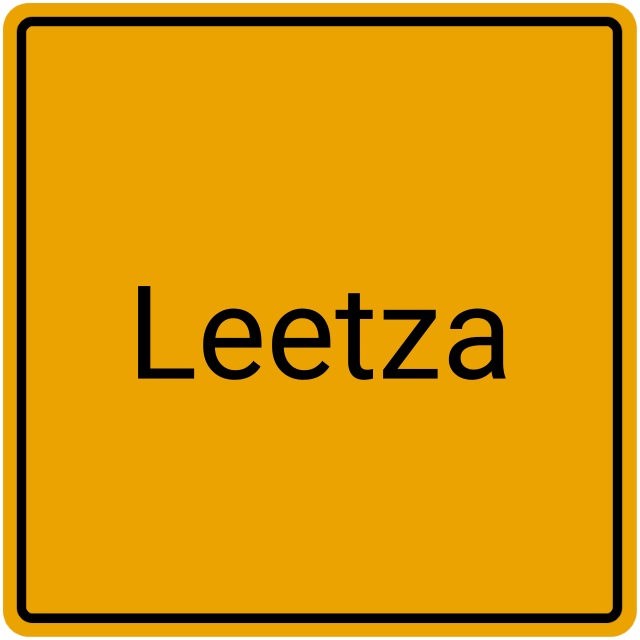 Meldebestätigung Leetza