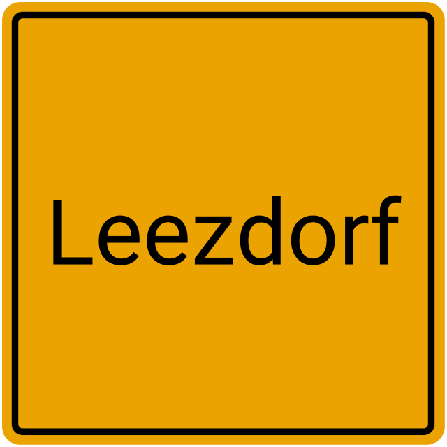 Meldebestätigung Leezdorf