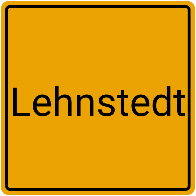 Meldebestätigung Lehnstedt