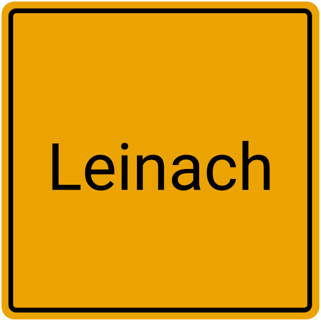 Meldebestätigung Leinach