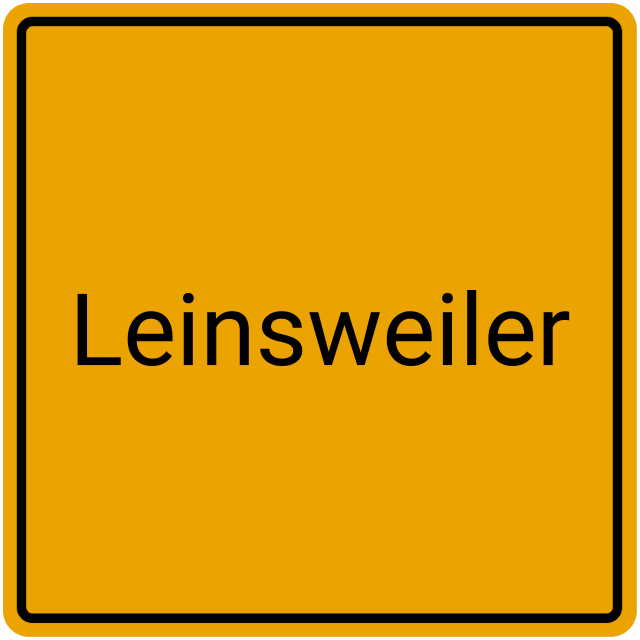 Meldebestätigung Leinsweiler