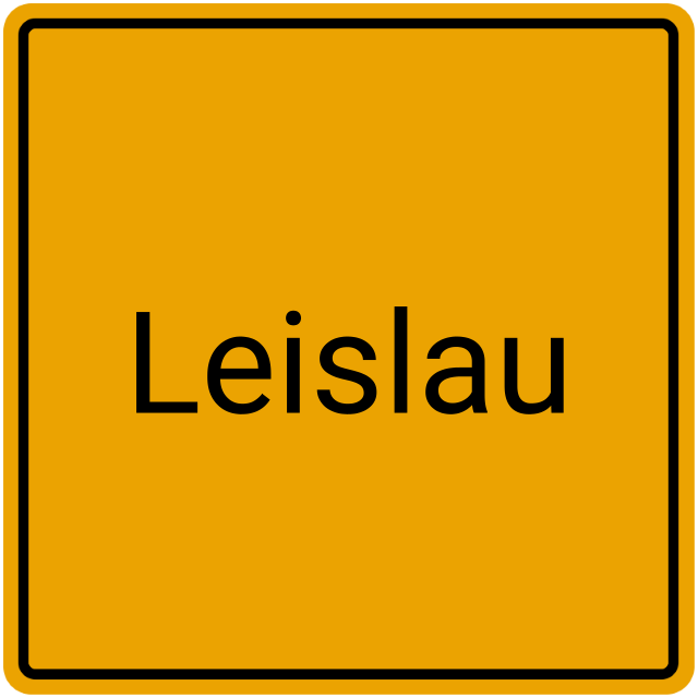 Meldebestätigung Leislau