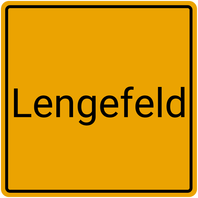 Meldebestätigung Lengefeld