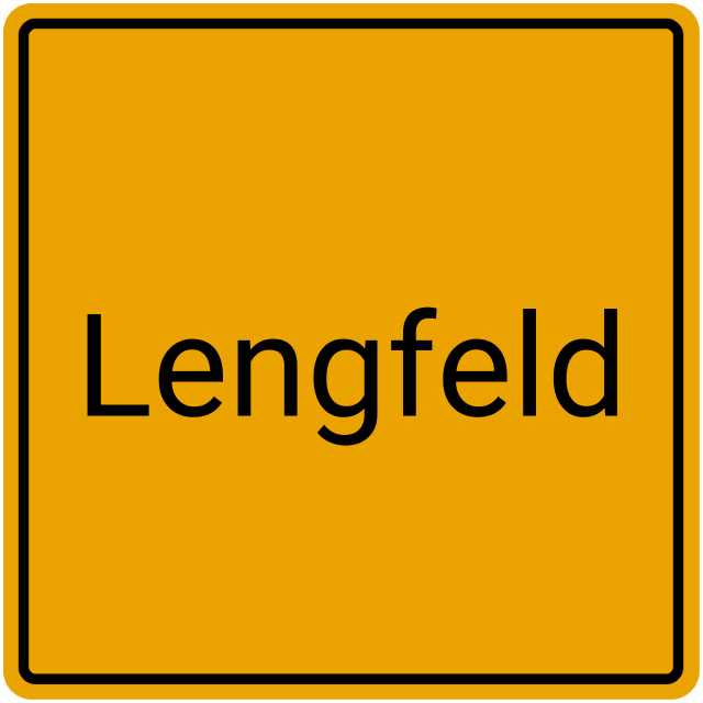 Meldebestätigung Lengfeld