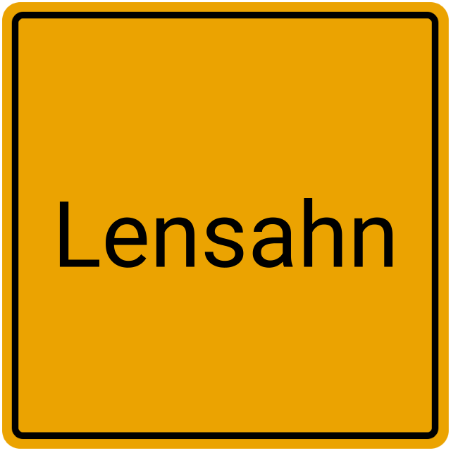 Meldebestätigung Lensahn