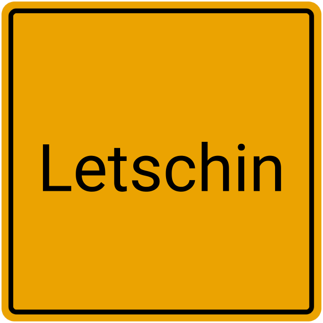 Meldebestätigung Letschin