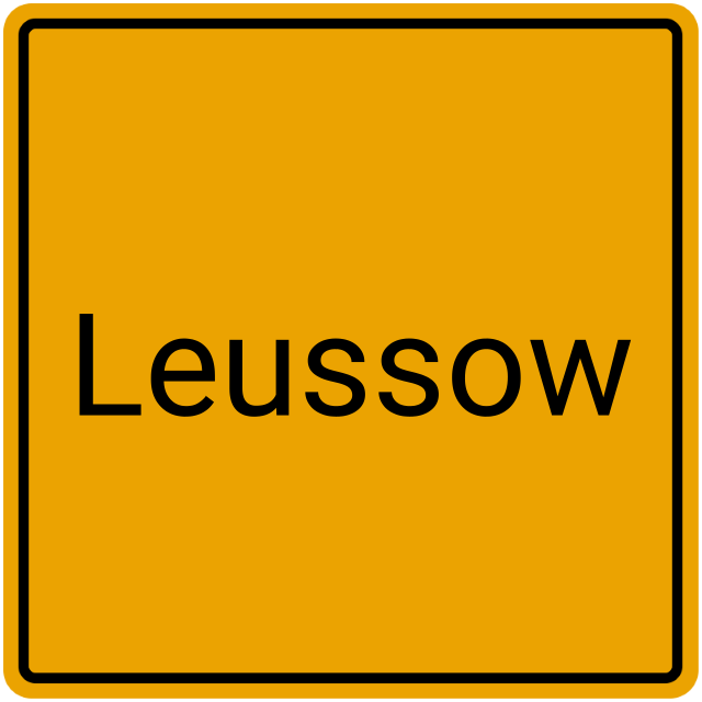 Meldebestätigung Leussow