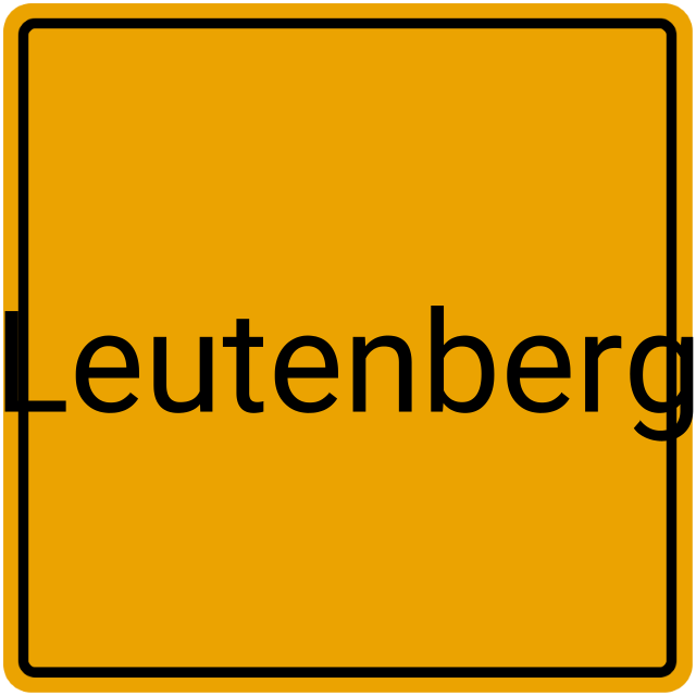 Meldebestätigung Leutenberg