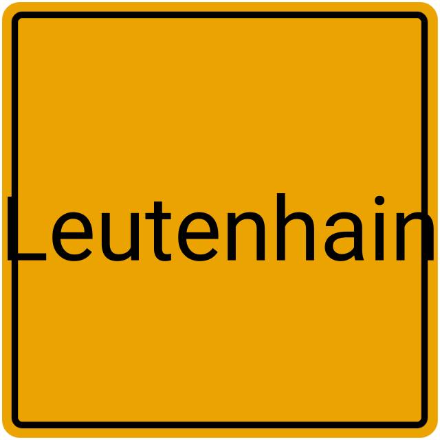Meldebestätigung Leutenhain