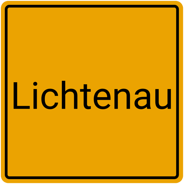 Meldebestätigung Lichtenau