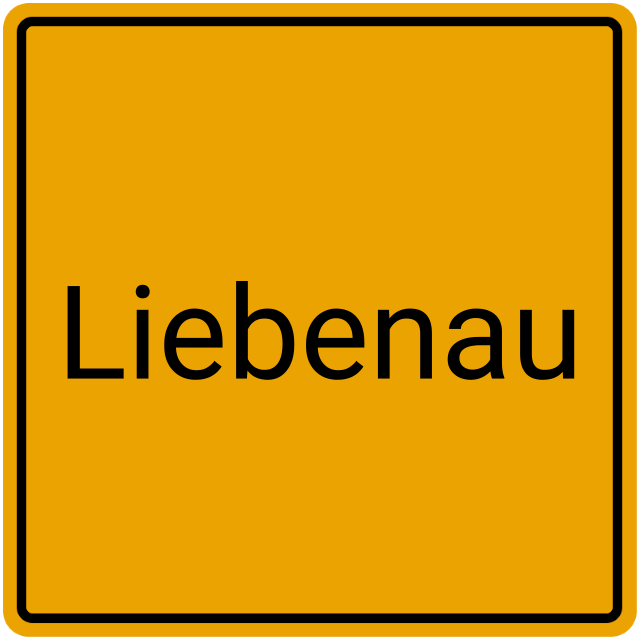 Meldebestätigung Liebenau