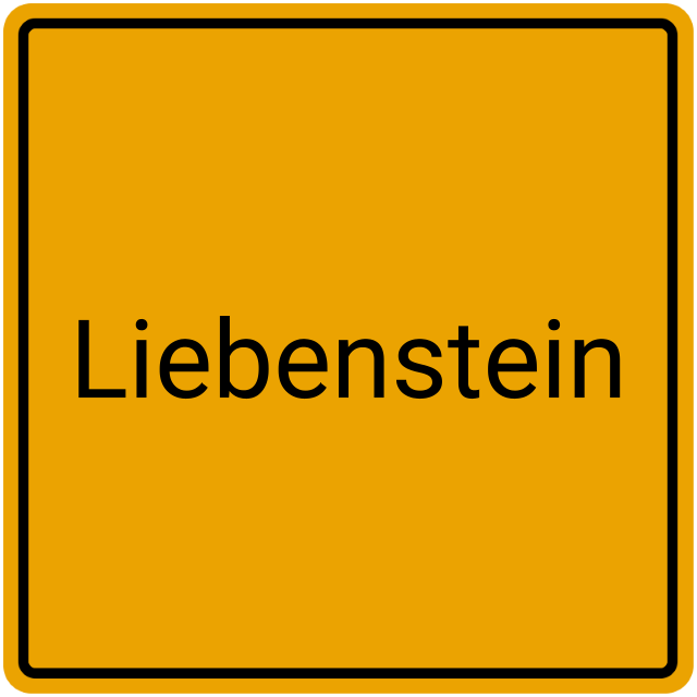 Meldebestätigung Liebenstein