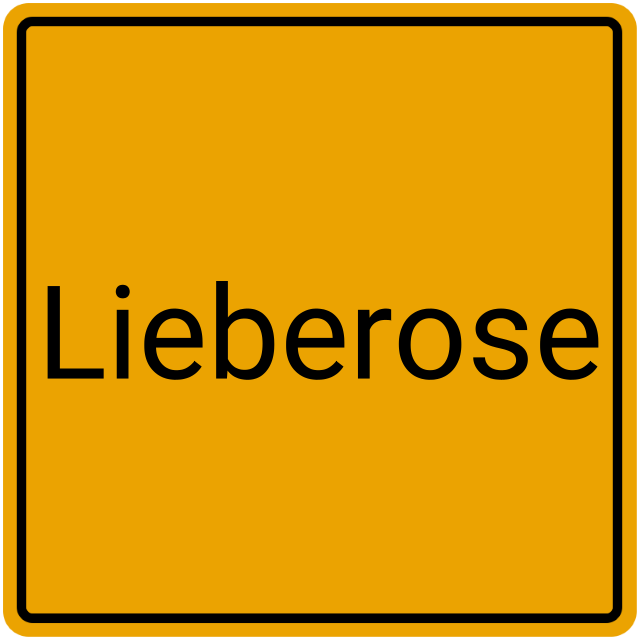 Meldebestätigung Lieberose