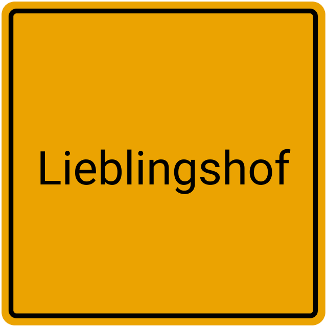Meldebestätigung Lieblingshof