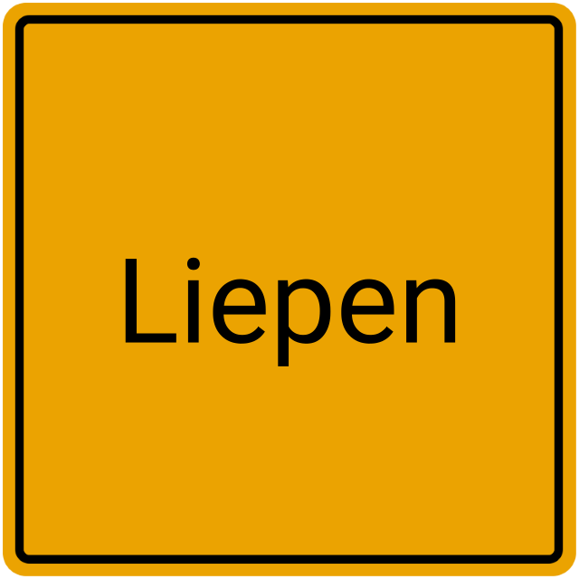 Meldebestätigung Liepen