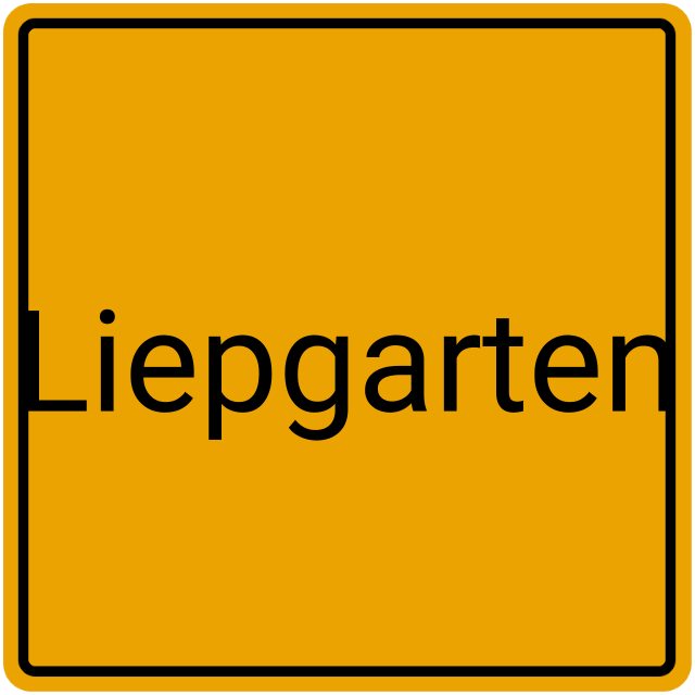 Meldebestätigung Liepgarten