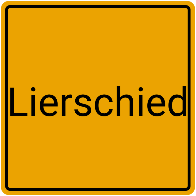 Meldebestätigung Lierschied