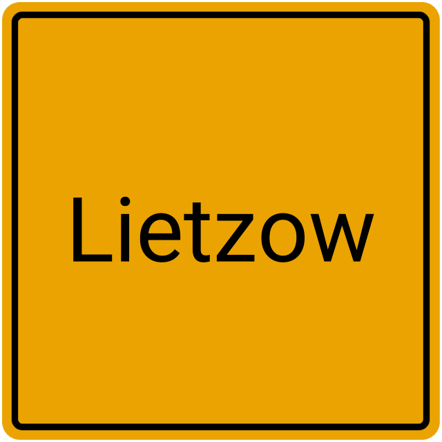 Meldebestätigung Lietzow