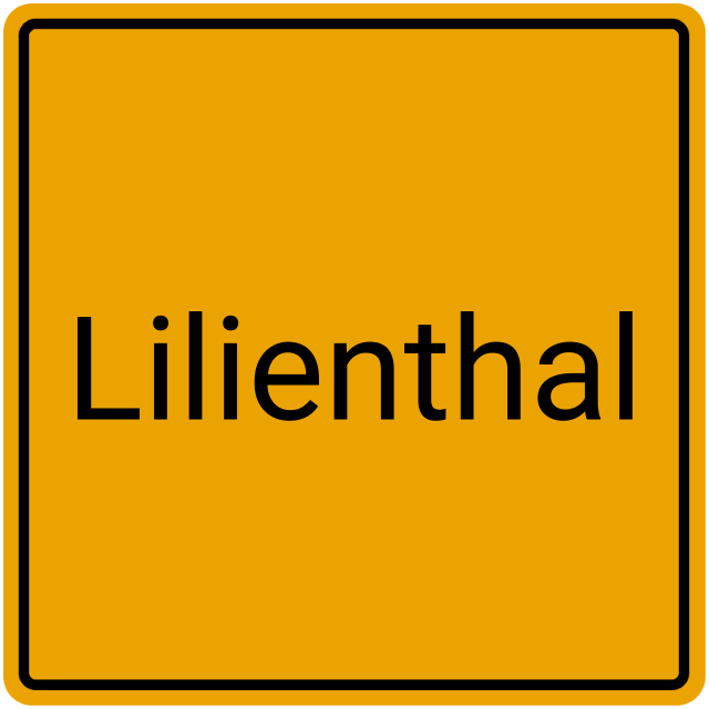 Meldebestätigung Lilienthal