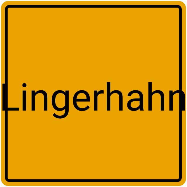 Meldebestätigung Lingerhahn