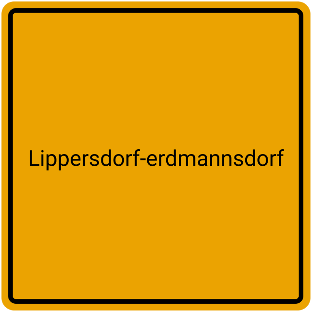 Meldebestätigung Lippersdorf-Erdmannsdorf