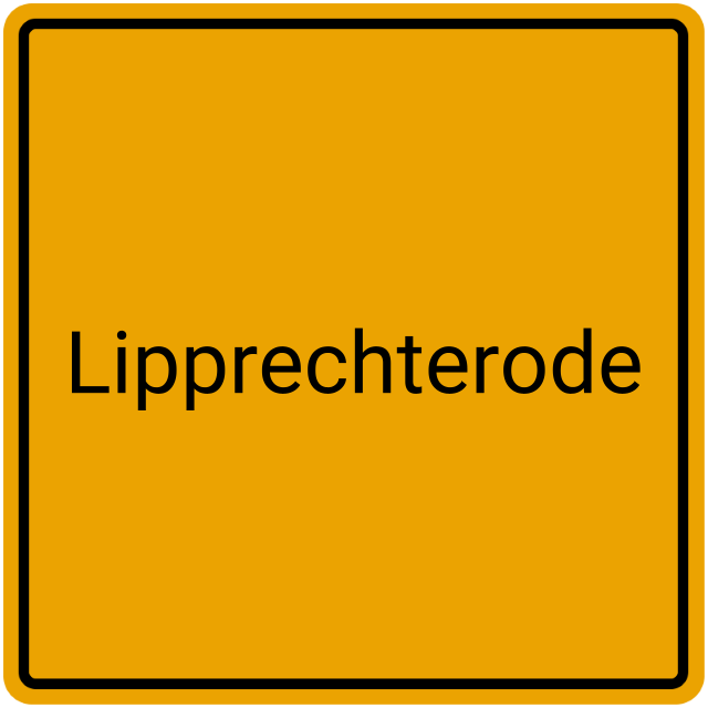 Meldebestätigung Lipprechterode