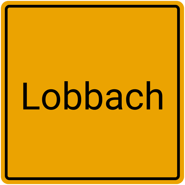 Meldebestätigung Lobbach