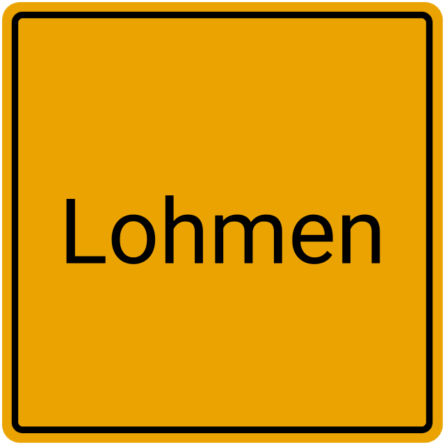 Meldebestätigung Lohmen