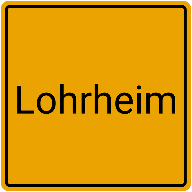 Meldebestätigung Lohrheim