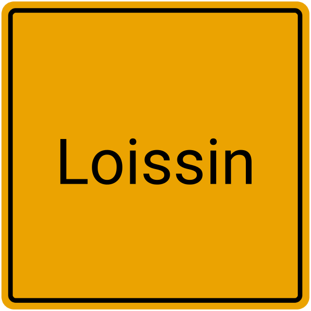 Meldebestätigung Loissin