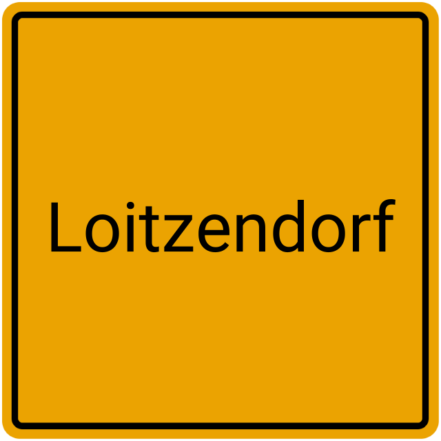 Meldebestätigung Loitzendorf