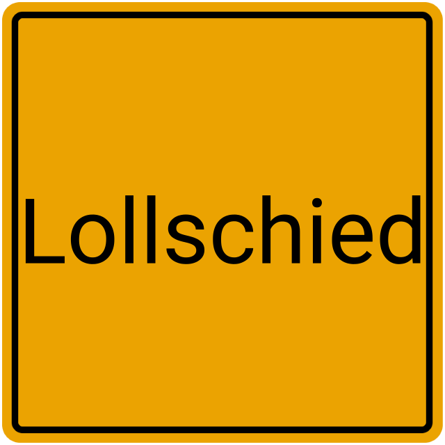 Meldebestätigung Lollschied