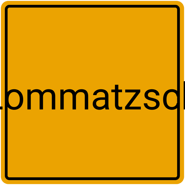 Meldebestätigung Lommatzsch